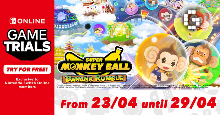 Super Monkey Ball Banana Rumble Is Free to Play on Nintendo Switch
