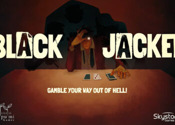 Black Jacket Launches May 12, Blending Blackjack Mechanics With Roguelite Deckbuilding and Hellish Strategy Runs