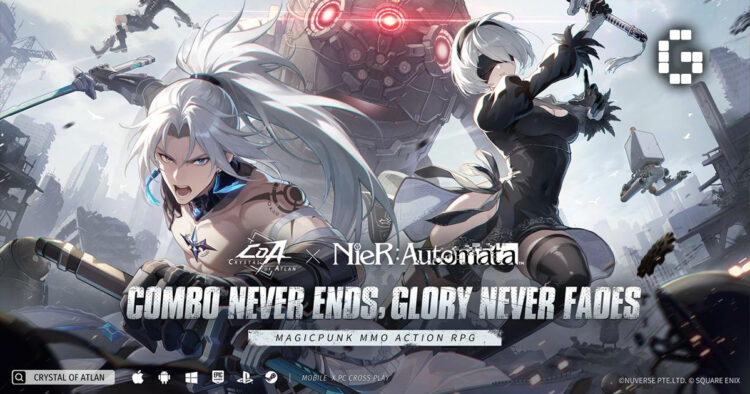 Crystal of Atlan x NieR: Automata Collaboration Announced, Launches May 21