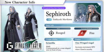 Sephiroth Coming to DISSIDIA DUELLUM FINAL FANTASY Along With New Season Content and Roadmap