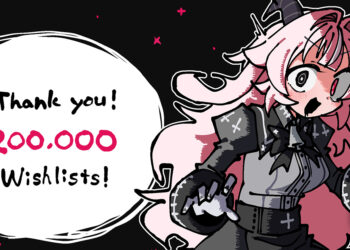 Drunken Goddess Reflux Hits Over 200,000 Steam Wishlists