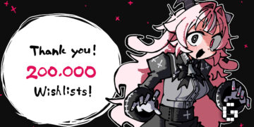 Drunken Goddess Reflux Hits Over 200,000 Steam Wishlists