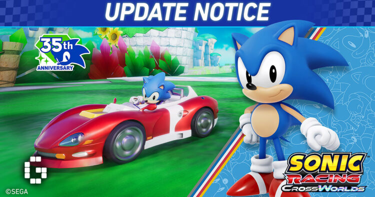 Classic Sonic Speeds Into Sonic Racing: CrossWorlds as a Free Character