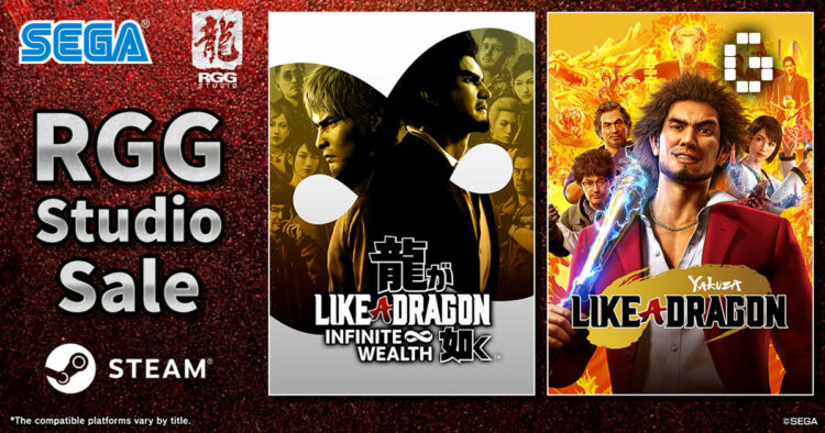 SEGA Kicks Off RGG Studio Sale on Steam With Discounts on Like a Dragon Titles
