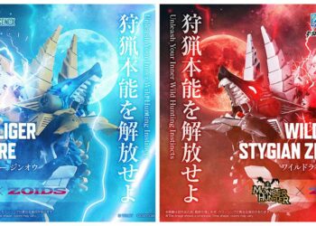 SYNERGENEX Brings Zoids and Monster Hunter Together