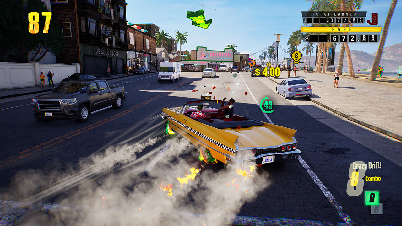 Crazy Taxi: World Tour Test