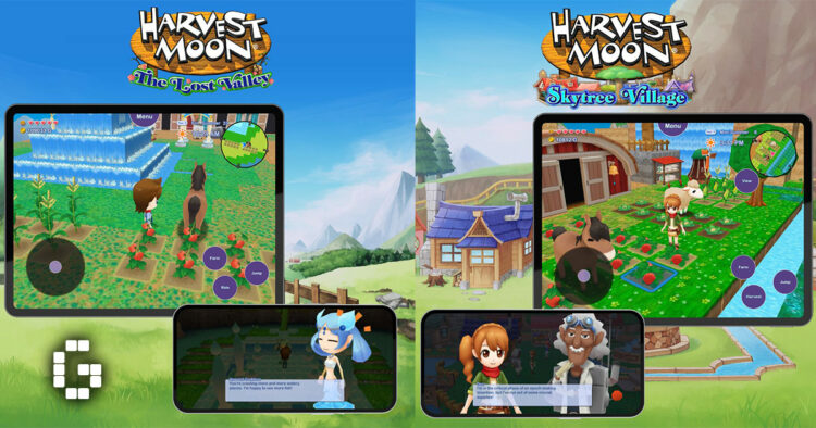 Harvest Moon Double Feature Makes the Jump to Mobile, Bringing Two Classic Farming Tales to iOS and Android
