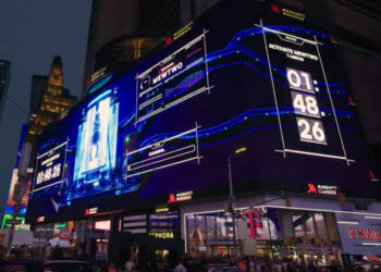 Mewtwo Raid Lights Up Times Square for Pokémon Go’s 10th Birthday