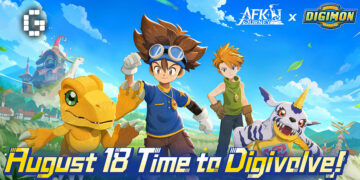 AFK Journey Announces Collaboration With Digimon Adventure