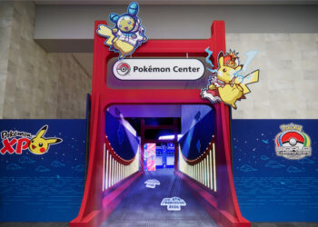 A Look Inside the Pokémon Center Store Set Up for PokémonXP