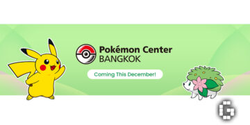 Shaymin Joins Pikachu as Face of Pokémon Center Bangkok Ahead of December Launch